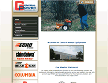 Tablet Screenshot of generalpower.com